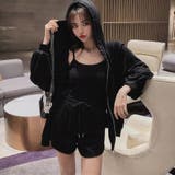 ブラック | 3点セット ルームウェア レディース韓国 | Miniministore