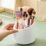 メイクブラシケース 360度回転式 透明 | Miniministore | 詳細画像17