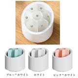 メイクブラシケース 360度回転式 透明 | Miniministore | 詳細画像2