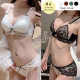 ノンワイヤーブラジャー ショーツ セット | Miniministore | 詳細画像1