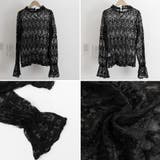 花柄刺しゅうレースブラウス長袖レディース | Miniministore | 詳細画像33 