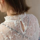 花柄刺しゅうレースブラウス長袖レディース | Miniministore | 詳細画像5 