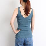 vネック リブニット キャミソール 夏 | Miniministore | 詳細画像17 