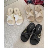 厚底サンダル クロスベルトサンダル韓国風 | Miniministore | 詳細画像10