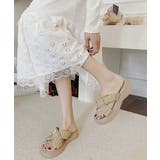 厚底サンダル クロスベルトサンダル韓国風 | Miniministore | 詳細画像6