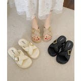 厚底サンダル クロスベルトサンダル韓国風 | Miniministore | 詳細画像8