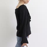 韓国ファッション 長袖ブラウス フリル襟 | Miniministore | 詳細画像13 