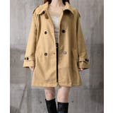 ダブルブレストトレンチコートミディアム丈 | Miniministore | 詳細画像15 