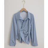 長袖ラップブラウス カシュクール春服秋服 | Miniministore | 詳細画像22 