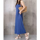 デニム風 ロングワンピース ノースリーブ | Miniministore | 詳細画像16 