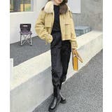 ファーライダースジャケットフェイクレザー | Miniministore | 詳細画像10