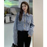 デニムシャツレディース デニムジャケット | Miniministore | 詳細画像8