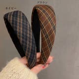 カチューシャ レディース チェック柄 | Miniministore | 詳細画像2