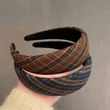 カチューシャ レディース チェック柄 | Miniministore | 詳細画像6