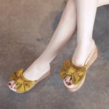 イエロー | 厚底サンダル レディース ウエッジソール | Miniministore