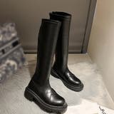 ロングブーツ レディース 厚底ブーツ韓国 | Miniministore | 詳細画像13