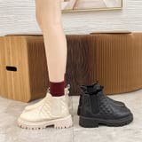 韓国 サイドゴアブーツ ショート 暖かい | Miniministore | 詳細画像12