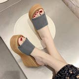 厚底 ミュールサンダル レディース 韓国 | Miniministore | 詳細画像11