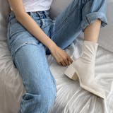 ストレッチブーツ チャンキーヒール 美脚 | Miniministore | 詳細画像15