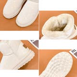 ムートンブーツ 裏起毛 ショートブーツ | Miniministore | 詳細画像3 