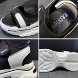 厚底 スポーツサンダル マジックテープ | Miniministore | 詳細画像3