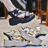 厚底スポーツサンダル ベルクロサンダル夏 | Miniministore | 詳細画像1 