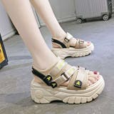 厚底スポーツサンダル ベルクロサンダル夏 | Miniministore | 詳細画像14 