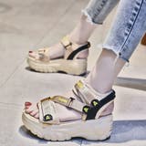 厚底スポーツサンダル ベルクロサンダル夏 | Miniministore | 詳細画像15 
