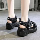 厚底スポーツサンダル ベルクロサンダル夏 | Miniministore | 詳細画像8 