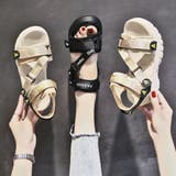 厚底スポーツサンダル ベルクロサンダル夏 | Miniministore | 詳細画像9 