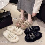 ファーサンダル レディース ボアサンダル | Miniministore | 詳細画像2