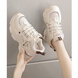 厚底ダッドスニーカー レースアップ 韓国 | Miniministore | 詳細画像17 
