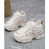 厚底ダッドスニーカー レースアップ 韓国 | Miniministore | 詳細画像23 