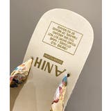 ビーチサンダル 花飾りトングサンダル厚底 | Miniministore | 詳細画像20