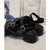 厚底サンダル レディース ベルトサンダル | Miniministore | 詳細画像15 