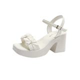 チャンキーヒールサンダル 厚底サンダル夏 | Miniministore | 詳細画像26 