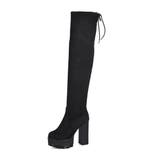 ニーハイブーツ厚底 フィットロングブーツ | Miniministore | 詳細画像39 