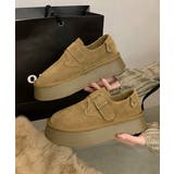 モカシンシューズ 厚底スエード調パンプス | Miniministore | 詳細画像16 