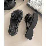 ビッグリボン厚底サンダル 履きやすい夏靴 | Miniministore | 詳細画像21 