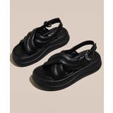 クロスストラップサンダル厚底シューズ夏靴 | Miniministore | 詳細画像18