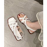 グルカサンダルレディースクロスベルト夏靴 | Miniministore | 詳細画像11
