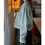 フリンジデニムジャケット デニムブルゾン | Miniministore | 詳細画像21