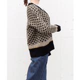 ジャガード編みニットカーディガンVネック | Miniministore | 詳細画像20 