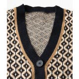 ジャガード編みニットカーディガンVネック | Miniministore | 詳細画像25 