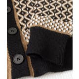 ジャガード編みニットカーディガンVネック | Miniministore | 詳細画像26 