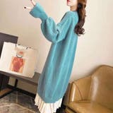 ニット ドッキングワンピース カジュアル | Miniministore | 詳細画像15