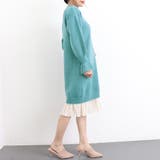 ニット ドッキングワンピース カジュアル | Miniministore | 詳細画像18