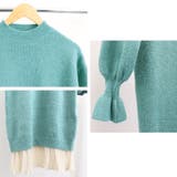 ニット ドッキングワンピース カジュアル | Miniministore | 詳細画像4