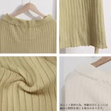 ニットパンツレディース セミフレアパンツ オフィスカジュアル | Miniministore | 詳細画像4 