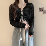 フロントドロストニットトップスレディース | Miniministore | 詳細画像6 
